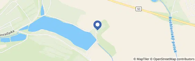 Mapa - Penzion Na přehradě