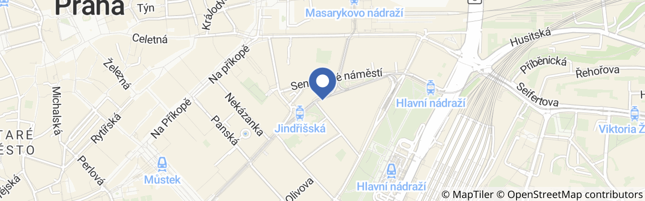 Mapa - Indiáni z Točníku