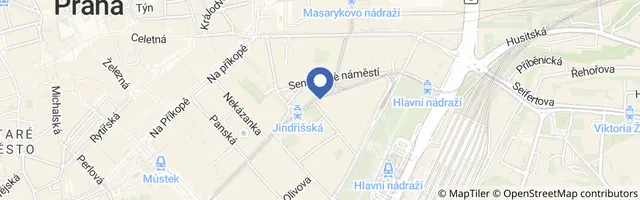 Mapa - Indiáni z Točníku