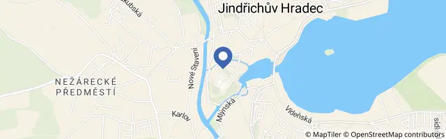 Mapa - Collegium Armatum – Jindřichův Hradec