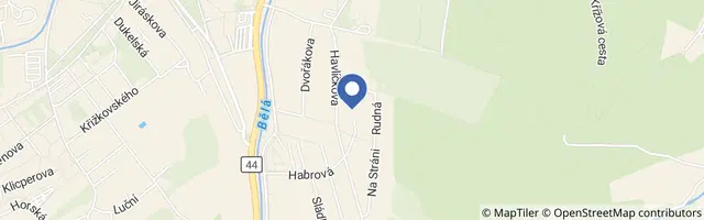 Mapa - Apartmán Pavla