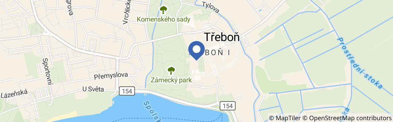 Mapa - Kostýmovaná prohlídka – Soirée princezny Terezie
