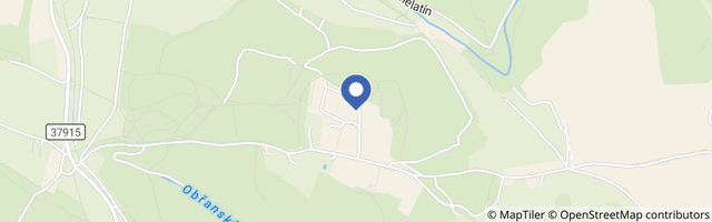 Mapa - Jezdecký areál a hotel Panská lícha