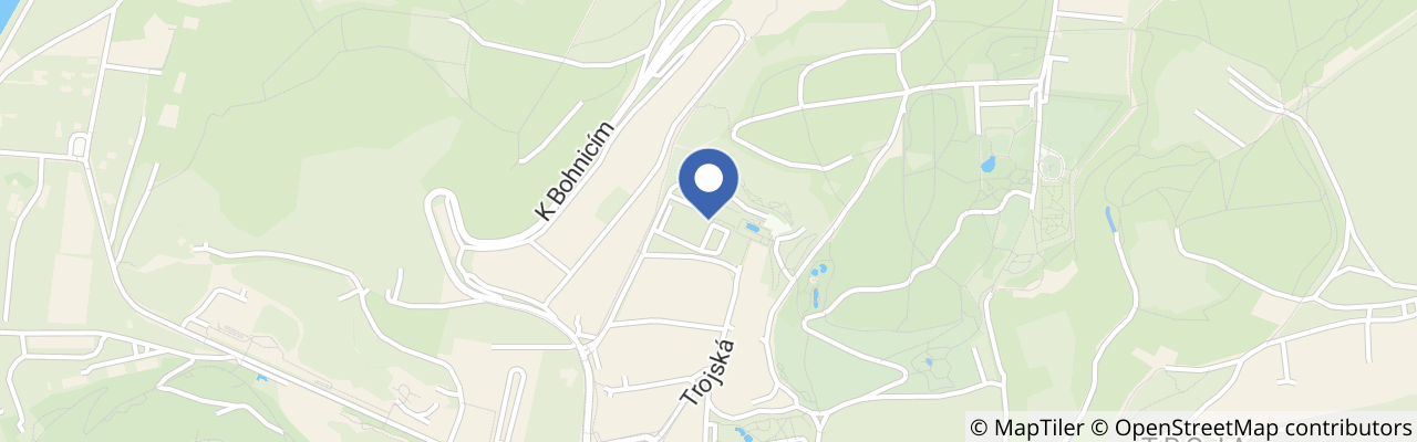 Mapa - Klára má svátek! – piknik botanické zahrady v Troji 2026