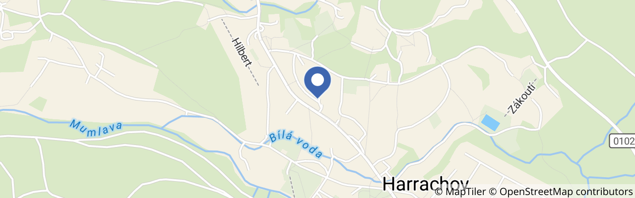 Mapa - Apartmány Čertovka