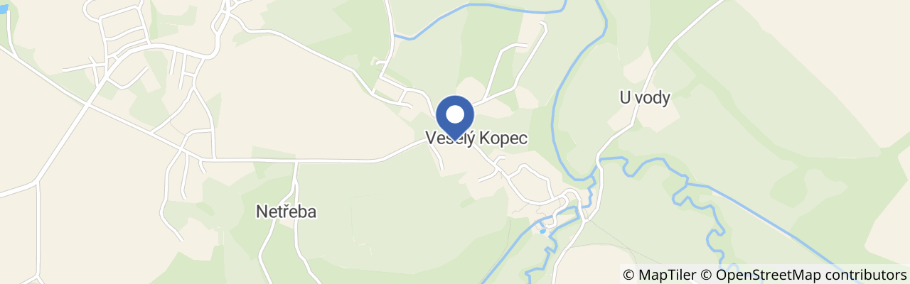 Mapa - Vánoce na Veselém Kopci 2026