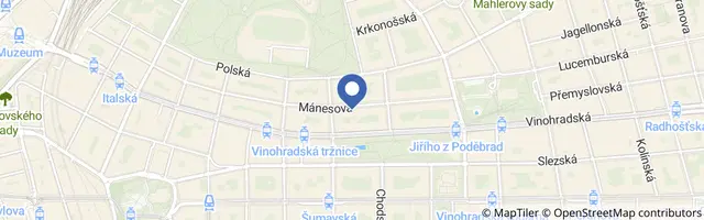 Mapa - Večeře v oblacích – Dinner in the Sky Prague 2026
