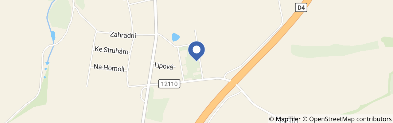 Mapa - Mirotické setkání loutek a hudby 2026
