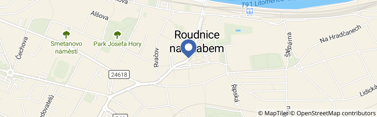 Mapa - Historici v Roudnici 2026 – tradiční výstava veteránů