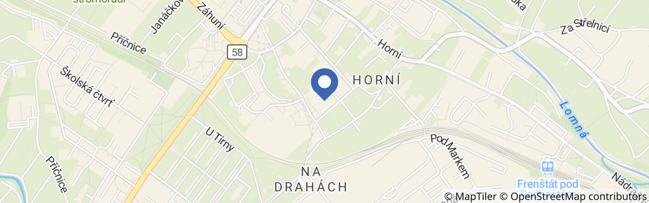 Mapa - Frenštát na grilu 2026