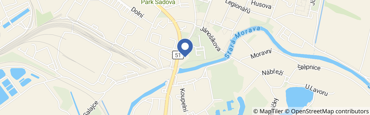 Mapa - Dětské letní kurzy – Duše regionu 2026