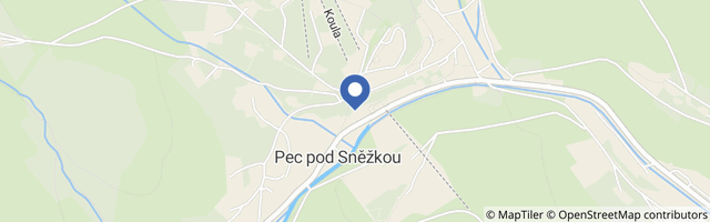 Mapa - Hotel Hvězda