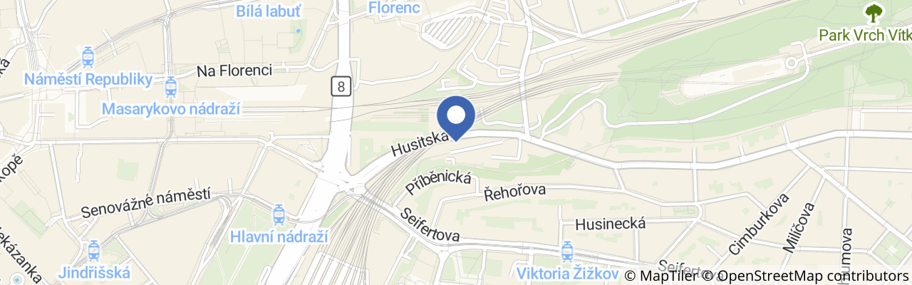 Mapa - Festival Alternativa 2026 v Praze