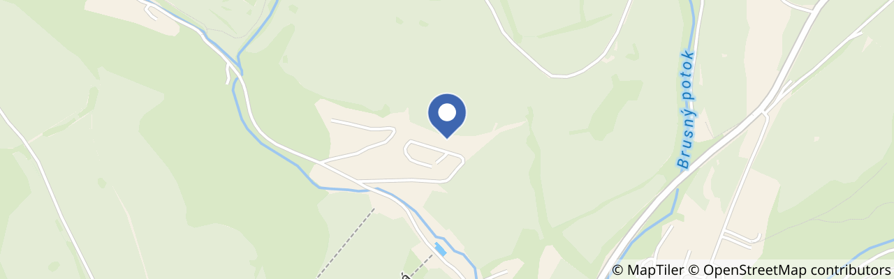 Mapa - Penzion Na Vršku