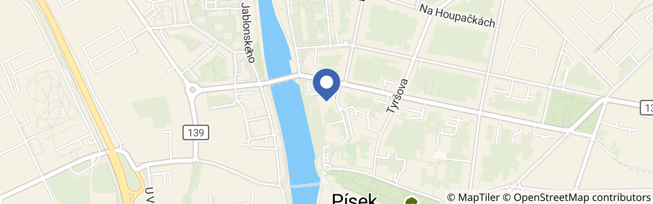 Mapa - Advent v Písku 2026