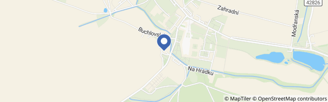 Mapa - Hotel Mlýn Velehrad