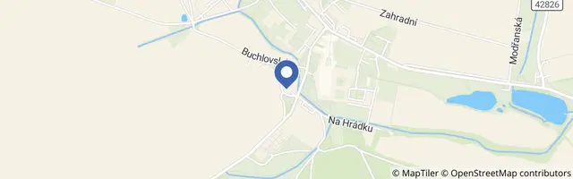 Mapa - Hotel Mlýn Velehrad