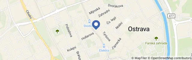 Mapa - Ostravský festival – Léto v centru 2026