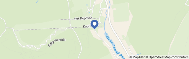 Mapa - Apartmány Pod strání