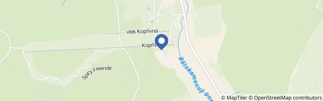 Mapa - Apartmány Pod strání