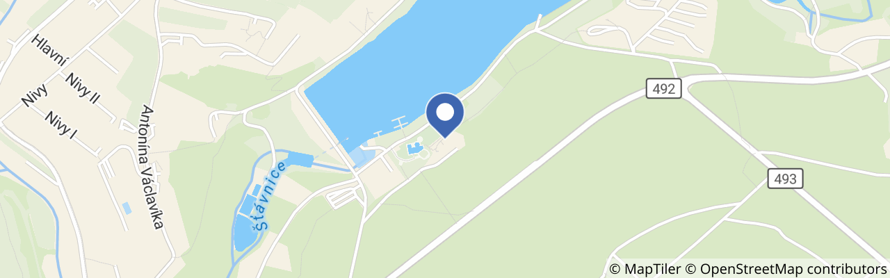 Mapa - Hotel Vyhlídka