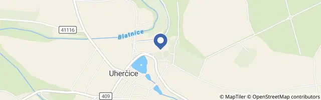 Mapa - Mše v zámecké kapli v Uherčicích