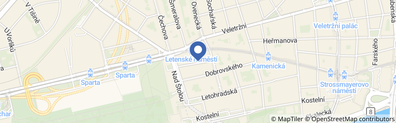 Mapa - Letní kurz dokumentu a experimentu
