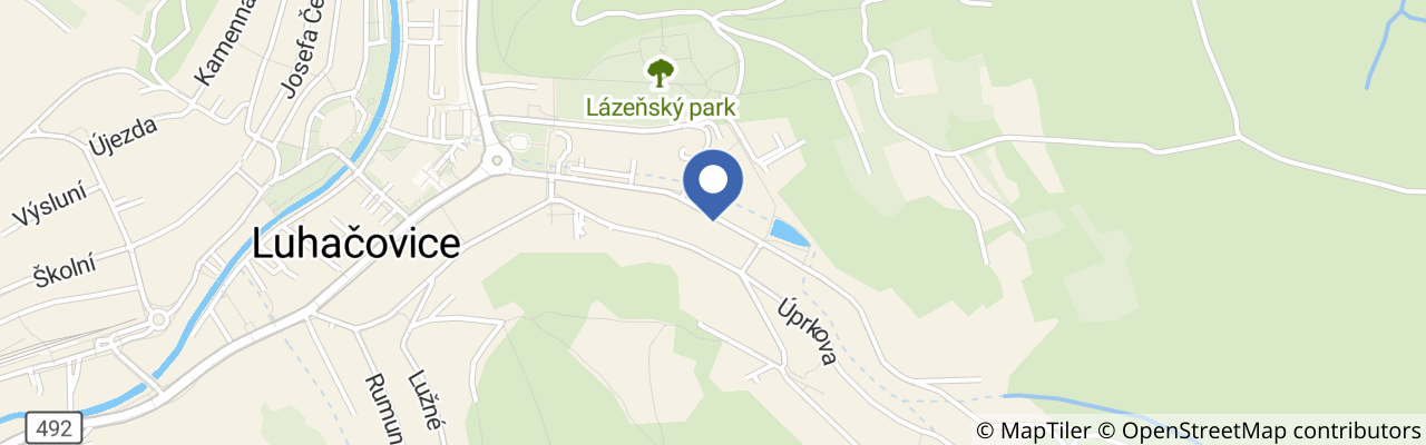 Mapa - Penzion Sonáta