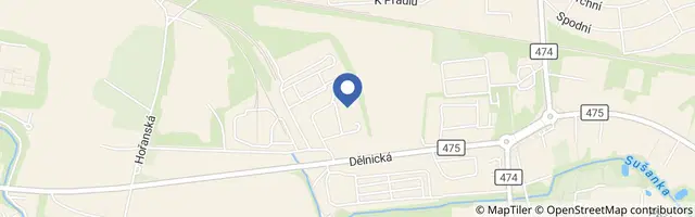 Mapa - Den obce Horní Suchá 2026