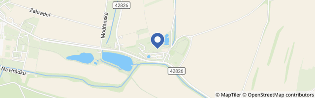 Mapa - Hotel Skanzen