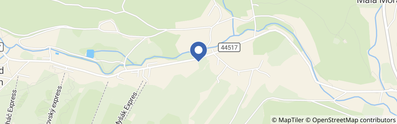 Mapa - Penzion Pod strání