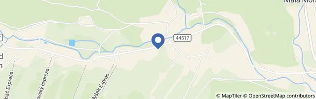 Mapa - Penzion Pod strání