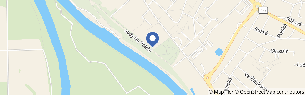 Mapa - Mělnický festival sportu 2026