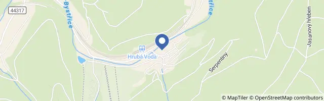 Mapa - Wellness Hotel Hluboký Dvůr