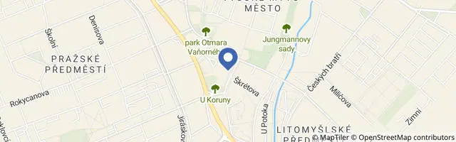 Mapa - Městské slavnosti Vysokého Mýta 2026