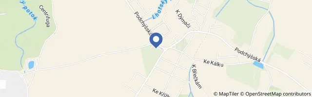 Mapa - Letní kino Prahy 12