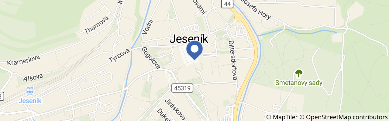 Mapa - Festival Jesnění 2026