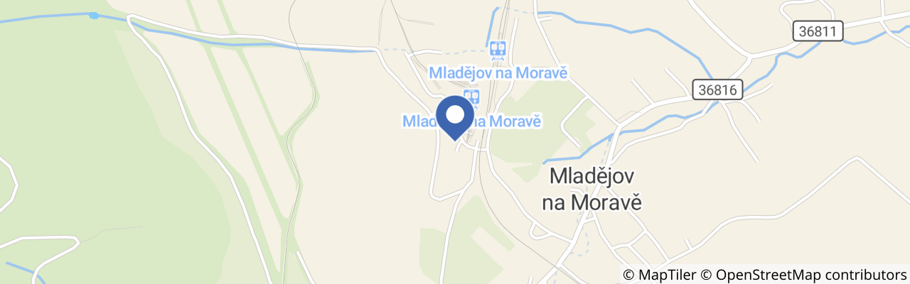 Mapa - Sezona letních parních vlaků v Mladějově 2026