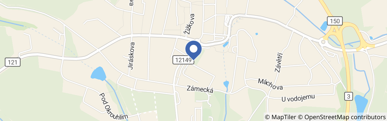 Mapa - Letní kino ve votickém klášteře