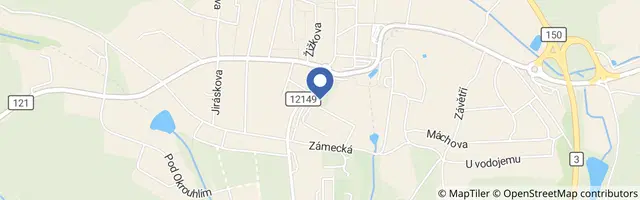 Mapa - Letní kino ve votickém klášteře