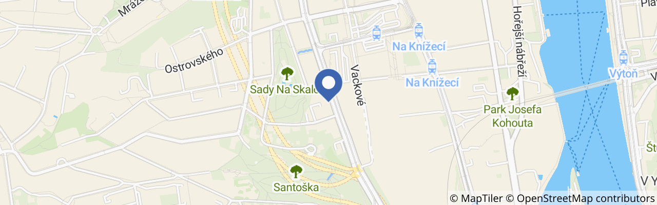 Mapa - Zážitkovým motoráčkem do Bohemia Sektu