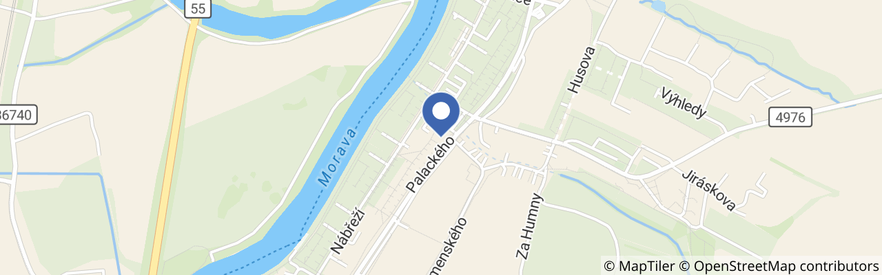 Mapa - Hotel Chmelnice