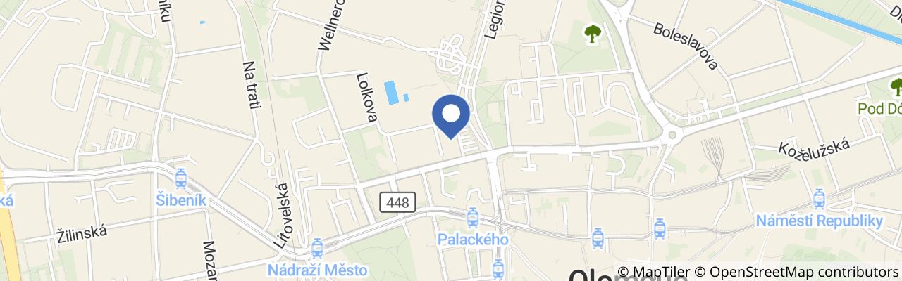 Mapa - Olomoucké "nejen" shakespearovské léto 2026