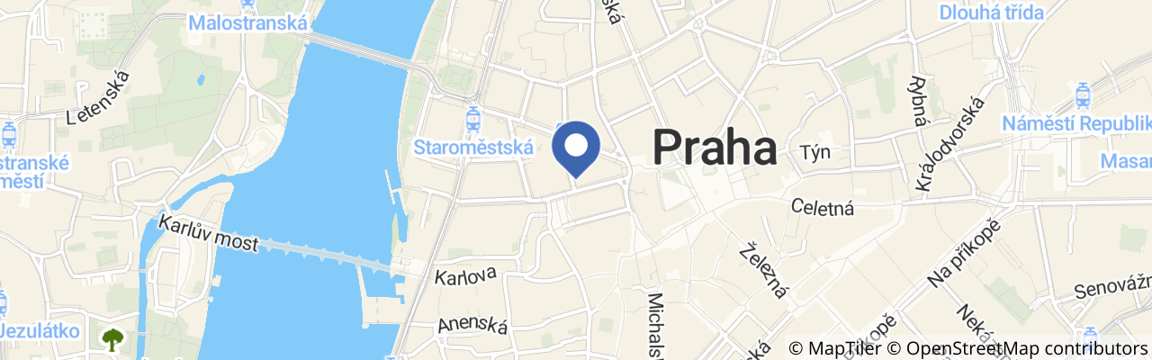 Mapa - Vrstvy a kontrasty Karlína