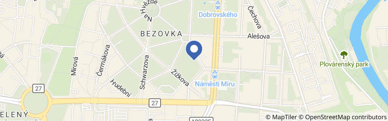 Mapa - Filmový festival Finále Plzeň 2026