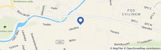 Mapa - Po sopkách Bruntálska 2027
