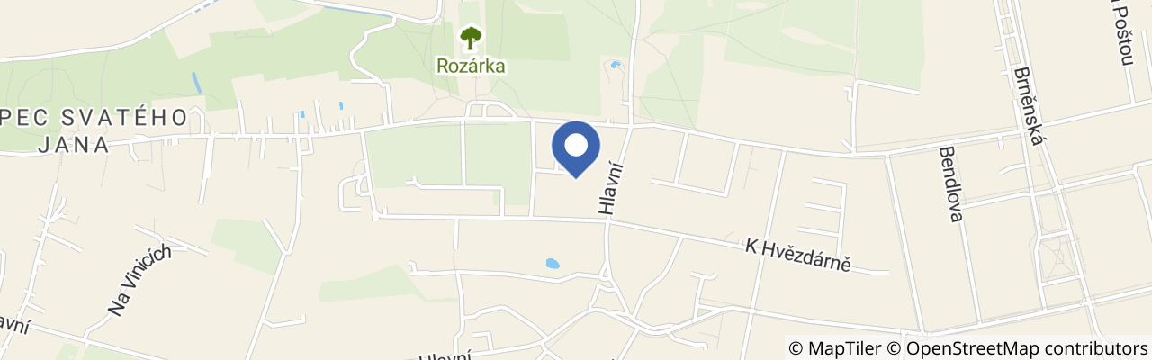 Mapa - Gočárův běh 2027