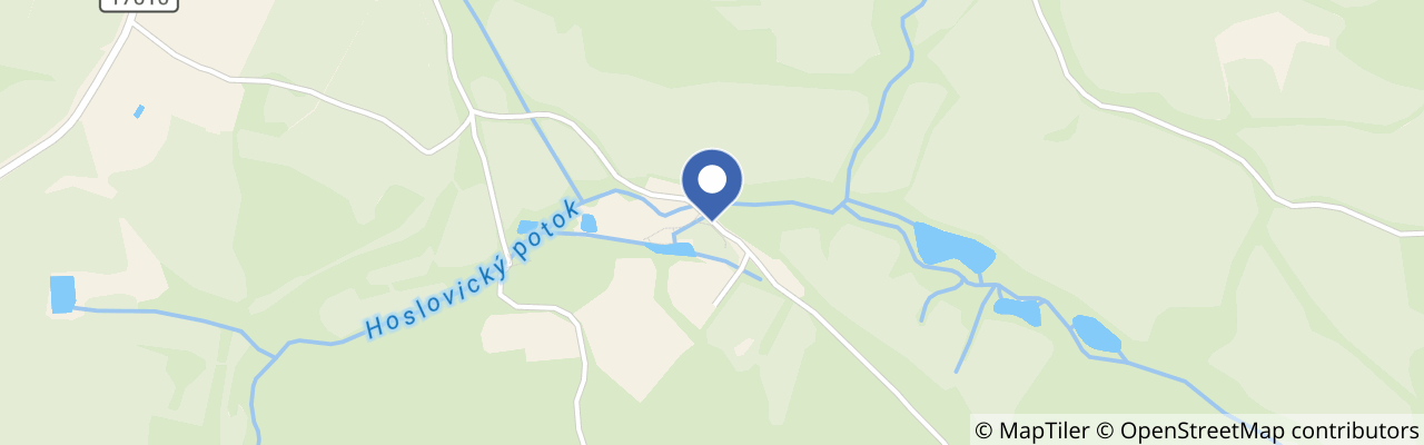 Mapa - Dožínky ve Vodním mlýně Hoslovice 2026