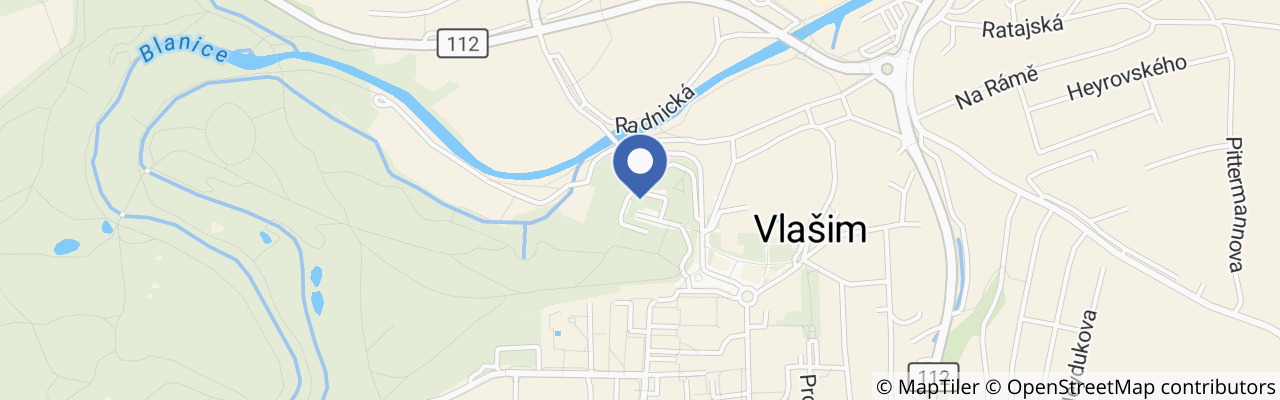 Mapa - Pohádkové léto ve Vlašimi 2026