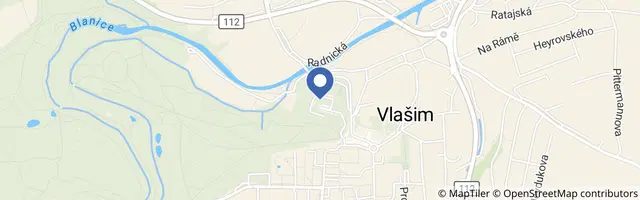 Mapa - Pohádkové léto ve Vlašimi 2026